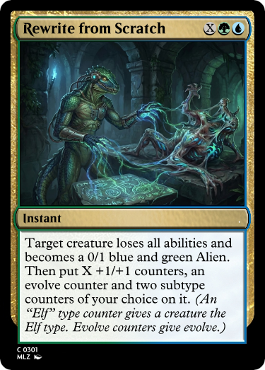 Rewrite from Scratch